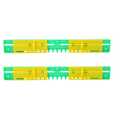 2PCS Bee Door Sliding Guards Beehive Entrance Reducer Beekeeping Gate Anti Escape Frame Vents 31.5cm / 12.4in