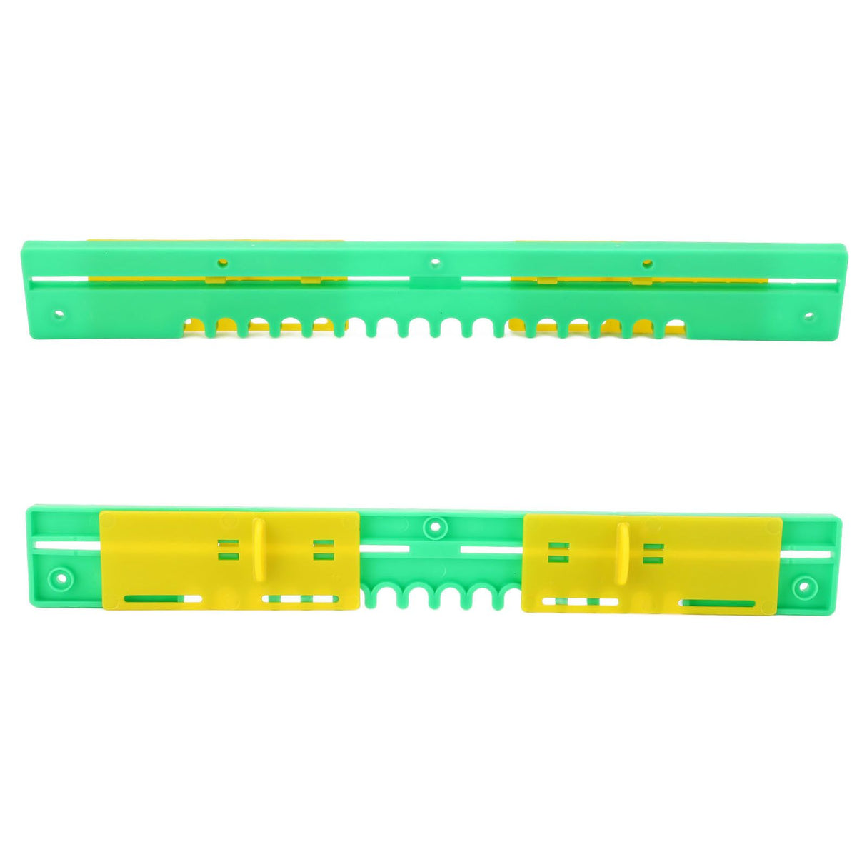 2PCS Bee Door Sliding Guards Beehive Entrance Reducer Beekeeping Gate Anti Escape Frame Vents 31.5cm / 12.4in