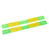 2PCS Bee Door Sliding Guards Beehive Entrance Reducer Beekeeping Gate Anti Escape Frame Vents 41cm / 16.1in - 45-Degree Angle
