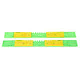 2PCS Bee Door Sliding Guards Beehive Entrance Reducer Beekeeping Gate Anti Escape Frame Vents 41cm / 16.1in - Close-Up Angle