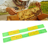2PCS Bee Door Sliding Guards Beehive Entrance Reducer Beekeeping Gate Anti Escape Frame Vents 41cm / 16.1in