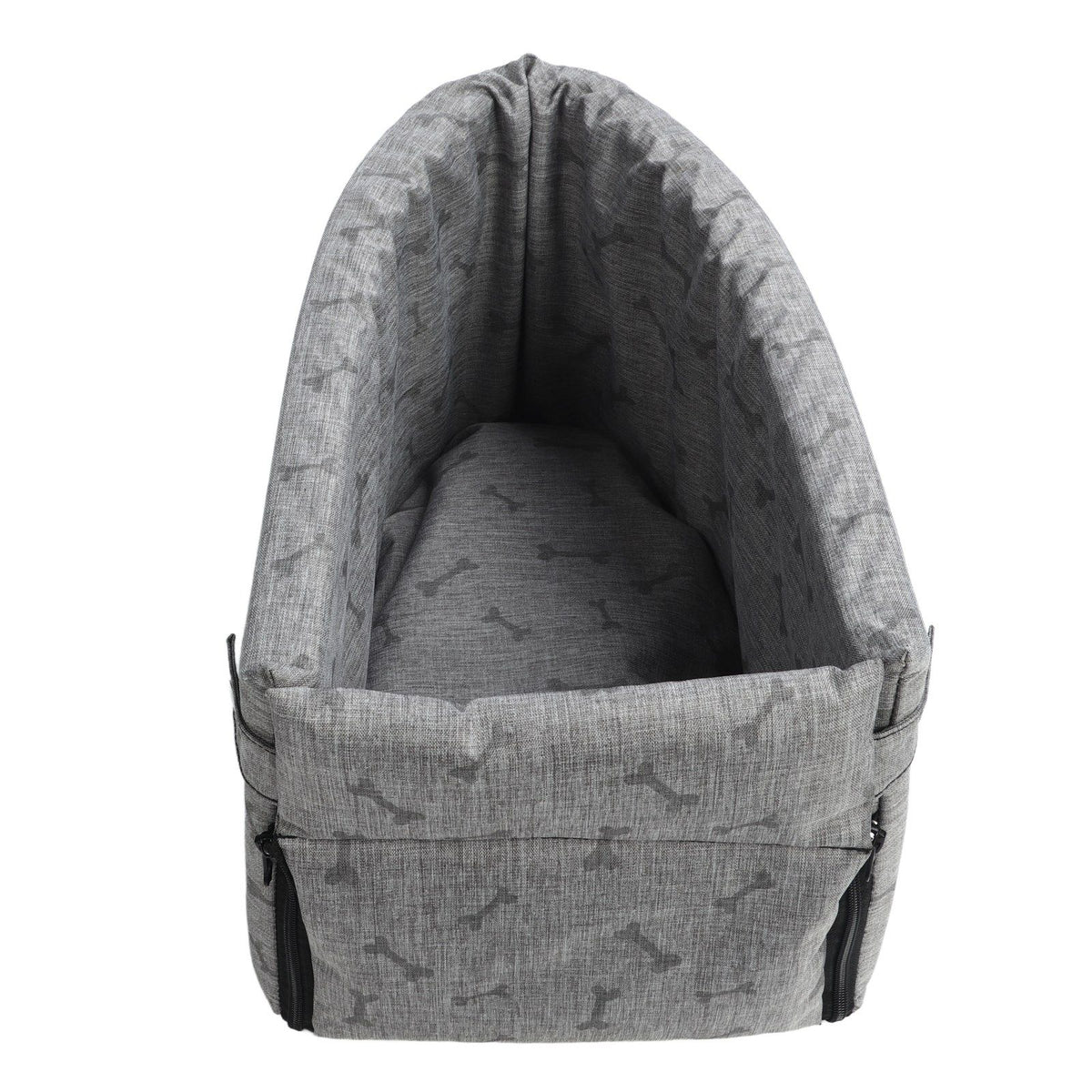 Pet Car Seat Wearproof Quick Installation Detachable Pet Console Seat for Small Dogs Cats Animals