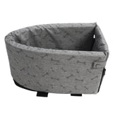 Pet Car Seat Wearproof Quick Installation Detachable Pet Console Seat for Small Dogs Cats Animals - 45-Degree Angle