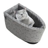 Pet Car Seat Wearproof Quick Installation Detachable Pet Console Seat for Small Dogs Cats Animals - Extra Image