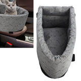 Pet Car Seat Wearproof Quick Installation Detachable Pet Console Seat for Small Dogs Cats Animals