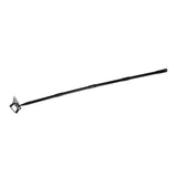 Weeding Rake Adjustable Length Stainless Steel Ergonomic Handle Hand Rake Garden Tool for Cultivating Loosening 4 Sections