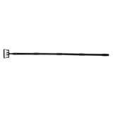 Weeding Rake Adjustable Length Stainless Steel Ergonomic Handle Hand Rake Garden Tool for Cultivating Loosening 4 Sections - Low Angle