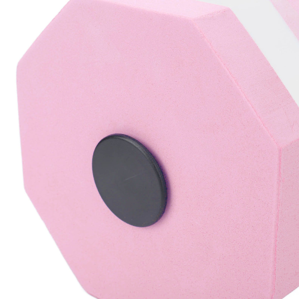 2Pcs High Density EVA Foam Dumbbell Set Aquatic Exercise Dumbbells for Men Women Indoor Swimming Pools Aerobic Fitness Rehabilitation Training Diamond Shaped Pink White Pink