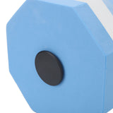 2Pcs High Density EVA Foam Dumbbell Set Aquatic Exercise Dumbbells for Men Women Indoor Swimming Pools Aerobic Fitness Rehabilitation Training Diamond Shaped Blue White Blue