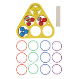 Ring Throw Pool Game Toy EVA Floating Foam with Balls for Kids Adults Water Sports Outdoor Party