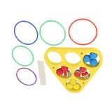 Ring Throw Pool Game Toy EVA Floating Foam with Balls for Kids Adults Water Sports Outdoor Party - Extra Image