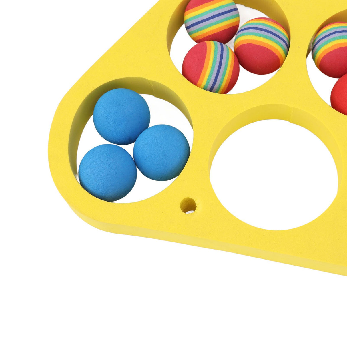 Ring Throw Pool Game Toy EVA Floating Foam with Balls for Kids Adults Water Sports Outdoor Party