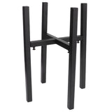 Adjustable Plant Stand Iron Simple Style Modern Plant Pot Holder Flowerpot Support Bracket - Side View