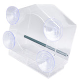 Window Bird Feeder Clear Sturdy Acrylic Window Bird House Feeder with 4 Suction Cups - Extra Image