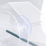 Window Bird Feeder Clear Sturdy Acrylic Window Bird House Feeder with 4 Suction Cups