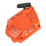 Recoil Pull Starter Chainsaw Recoil Pull Start Starter Assembly for Husqvarna 455 Chainsaw Engine - Front View