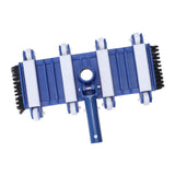 14 Inch Swimming Pool Vacuum Head with Wheels Brushes Pool Cleaning Equipment Accessories - Front View