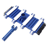 14 Inch Swimming Pool Vacuum Head with Wheels Brushes Pool Cleaning Equipment Accessories - Side View