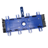 14 Inch Swimming Pool Vacuum Head with Wheels Brushes Pool Cleaning Equipment Accessories