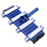 14 Inch Swimming Pool Vacuum Head with Wheels Brushes Pool Cleaning Equipment Accessories