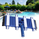 14 Inch Swimming Pool Vacuum Head with Wheels Brushes Pool Cleaning Equipment Accessories