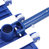 14 Inch Swimming Pool Vacuum Head with Wheels Brushes Pool Cleaning Equipment Accessories
