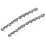 100pcs Bonsai Fertilizer Basket Stainless Steel Spherical Nutrition Box Tools for Succulent Orchid - Close-Up Angle