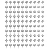 100pcs Fertilizer Mesh Basket Stainless Steel Garden Nutrition Cups Small Size Bonsai Fertilization Basket for Garden Yard Home