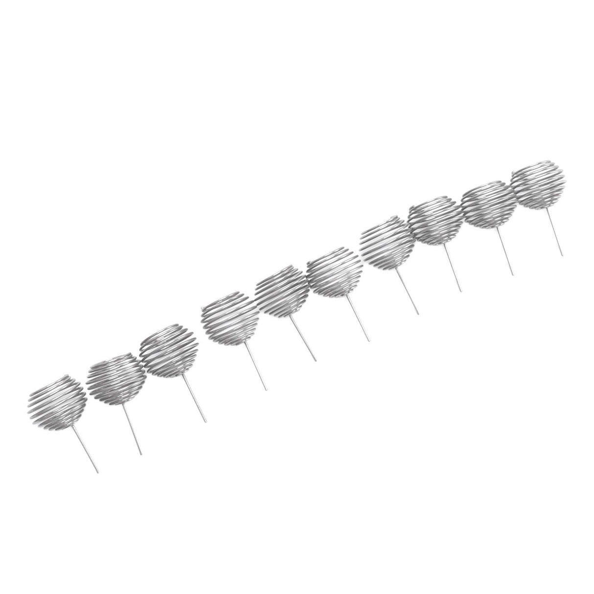 100pcs Fertilizer Mesh Basket Stainless Steel Garden Nutrition Cups Small Size Bonsai Fertilization Basket for Garden Yard Home