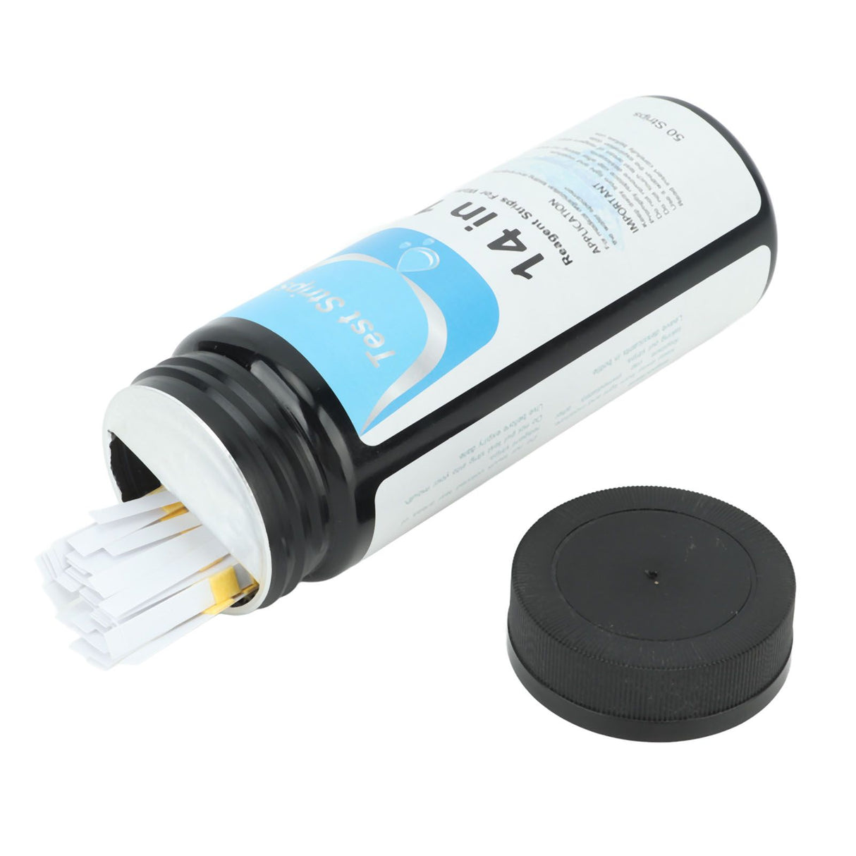 50 Strips Water Test Strips 14 in 1 PH Meter Testing Paper for Drinking Water Pool Hot Spring Pond