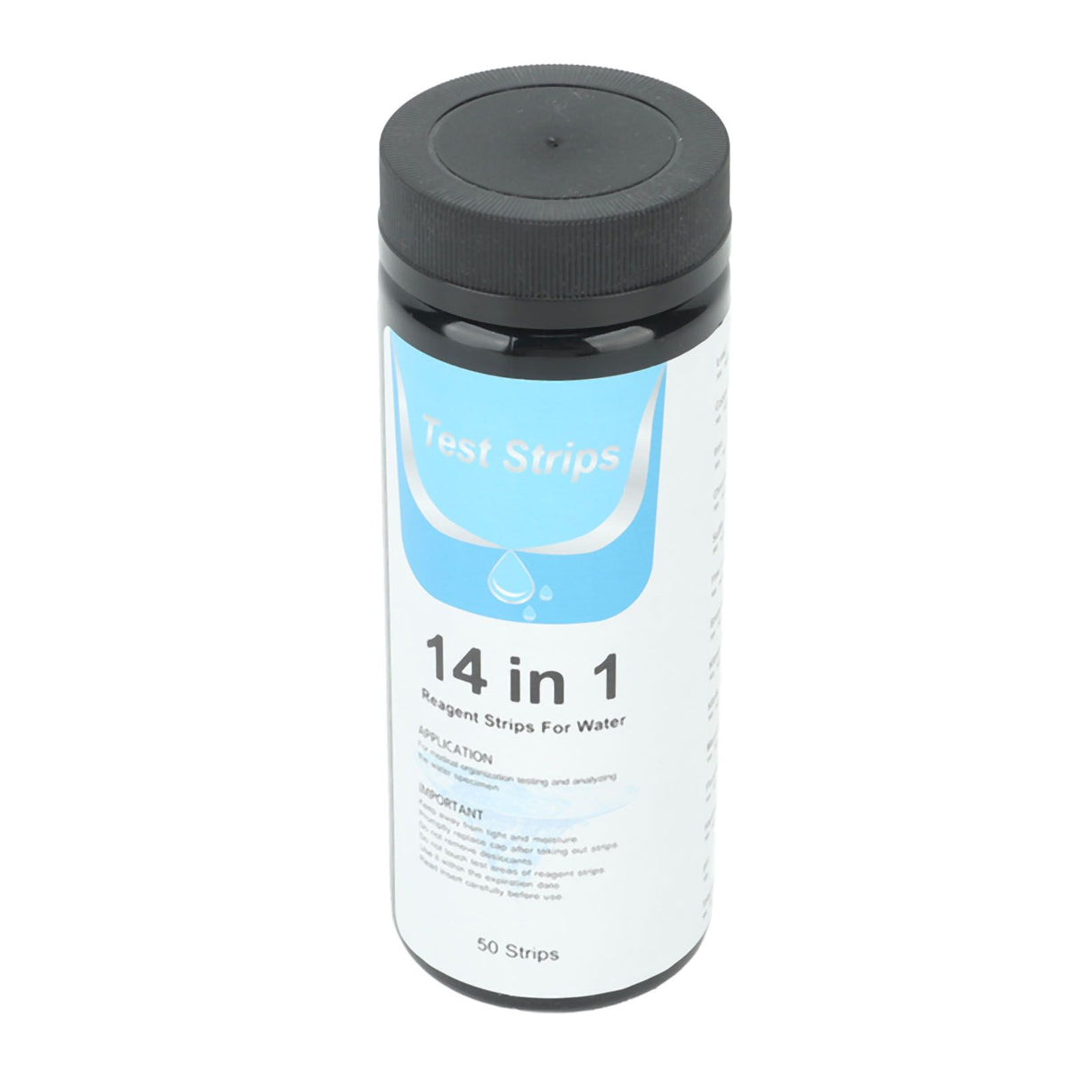 50 Strips Water Test Strips 14 in 1 PH Meter Testing Paper for Drinking Water Pool Hot Spring Pond