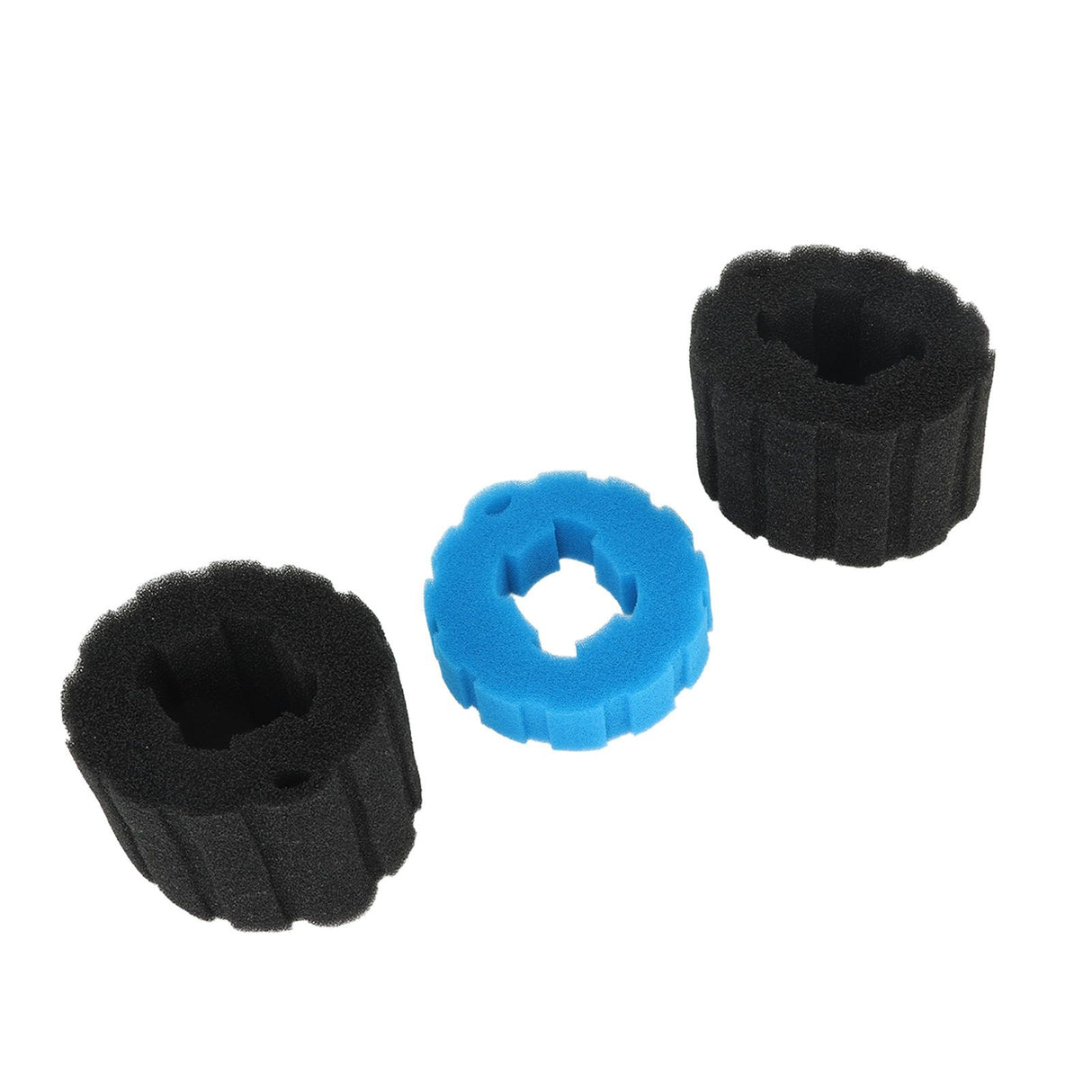 Indoor Aquatis Replacement Filter Foam For Biopress 1pc Blue Fine Sponge 2pcs Black Coarse Sponge