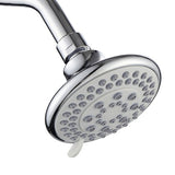 4 Inch Shower Head Plastic Round Wall Mounted Rain Showerhead for Bathroom Shower Accessories