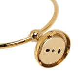 Towel Ring Golden Wall Mounted Glossy Hand Feel Decorative Copper Stainless Steel Bathroom Towel Ring