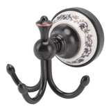 Wall Mounted Coat Hook 3 Prong Retro Look Corrosion Resistance Hanging Towel Hook for Bathroom Bedroom