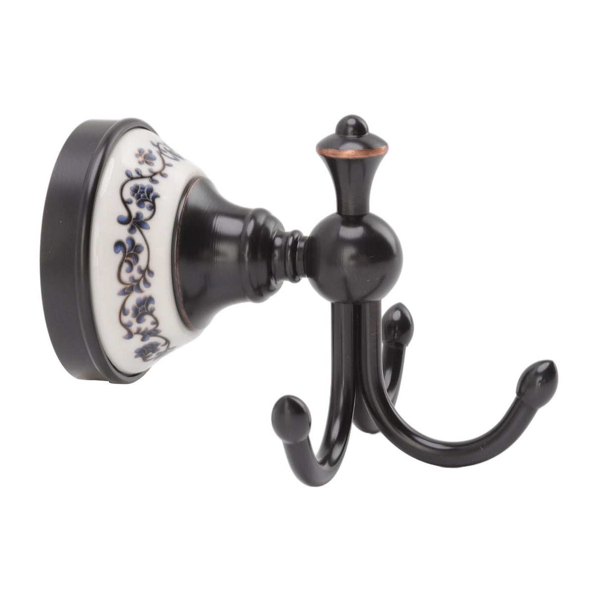 Wall Mounted Coat Hook 3 Prong Retro Look Corrosion Resistance Hanging Towel Hook for Bathroom Bedroom