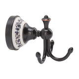 Wall Mounted Coat Hook 3 Prong Retro Look Corrosion Resistance Hanging Towel Hook for Bathroom Bedroom