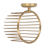 Hollow Out Toilet Paper Holder Antique Rust Proof Wall Mounted Tissue Roll Basket Rack for Bathroom