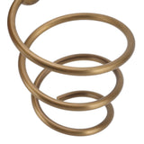Brass Hair Dryer Holder Antique Retro Hairdryer Hanging Rack for Bath Storage Accessories - Extra Image