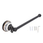 Retro Copper Bathroom Towel Bar Single Bath Towel Rack for Kitchen Wall Bathroom Wall