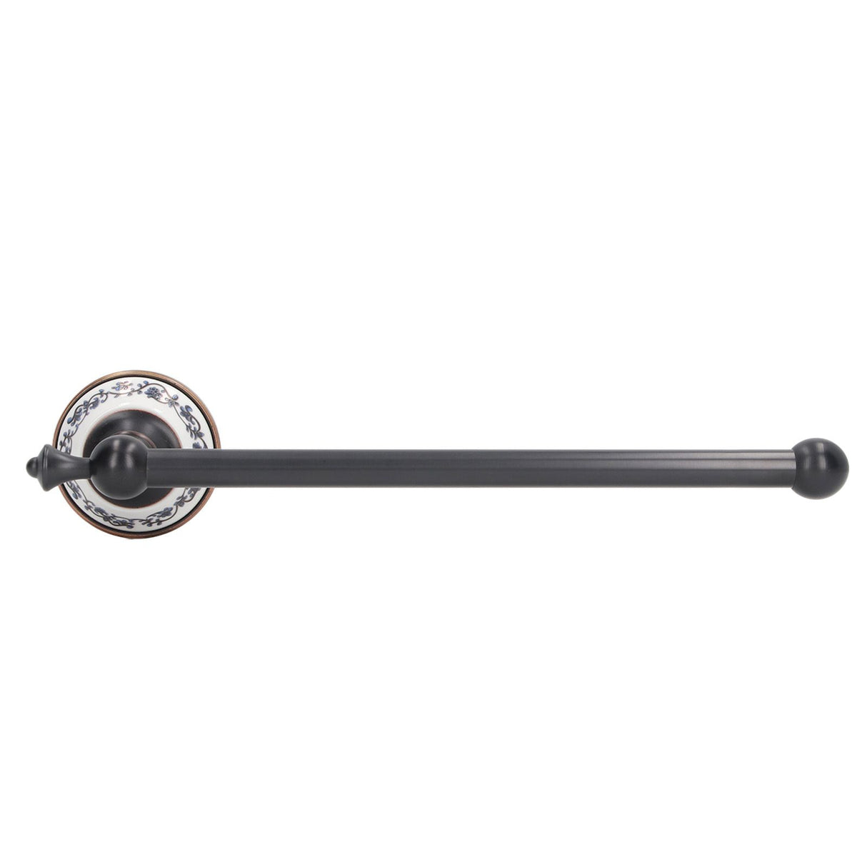 Retro Copper Bathroom Towel Bar Single Bath Towel Rack for Kitchen Wall Bathroom Wall