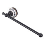 Retro Copper Bathroom Towel Bar Single Bath Towel Rack for Kitchen Wall Bathroom Wall