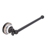 Retro Copper Bathroom Towel Bar Single Bath Towel Rack for Kitchen Wall Bathroom Wall
