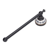 Retro Copper Bathroom Towel Bar Single Bath Towel Rack for Kitchen Wall Bathroom Wall - Close-Up Angle