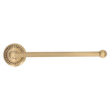 Bathroom Towel Rack Vintage Copper Single Rod Twisted Pattern Towel Bar for Hotel Home Kitchen