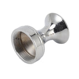 Robe Hook Simple Beautiful Copper Single Wall Hooks Clothes Hook for Bathrooms Barber Stores Plating Color - Side View