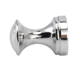 Robe Hook Simple Beautiful Copper Single Wall Hooks Clothes Hook for Bathrooms Barber Stores Plating Color - Rear View