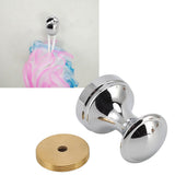 Robe Hook Simple Beautiful Copper Single Wall Hooks Clothes Hook for Bathrooms Barber Stores Plating Color - Extra Image