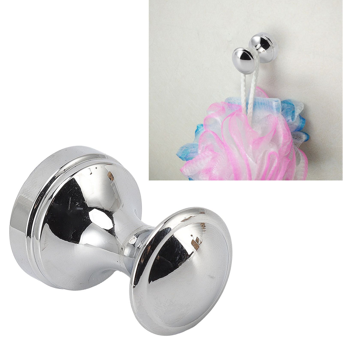 Robe Hook Simple Beautiful Copper Single Wall Hooks Clothes Hook for Bathrooms Barber Stores Plating Color