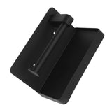 Toilet Paper Holder with Shelf Stainless Steel Minimalist Style Wall Mounted Waterproof Toilet Paper Roll Holder for Bathroom K9 Hem Black